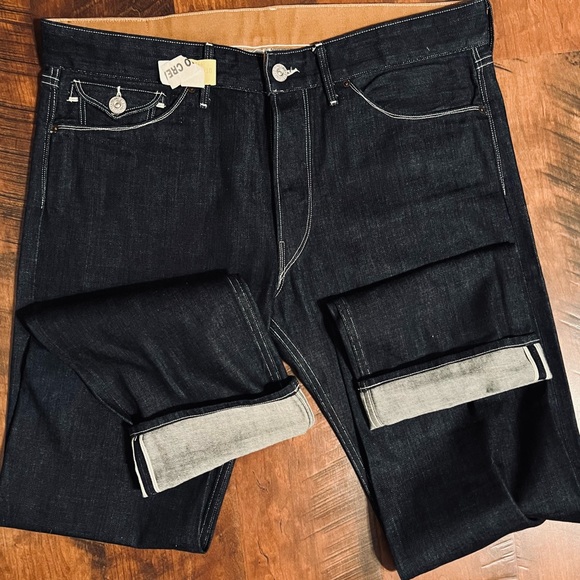 RISING SUN & CO. SELVEDGE DENIM JEANS - Picture 3 of 8